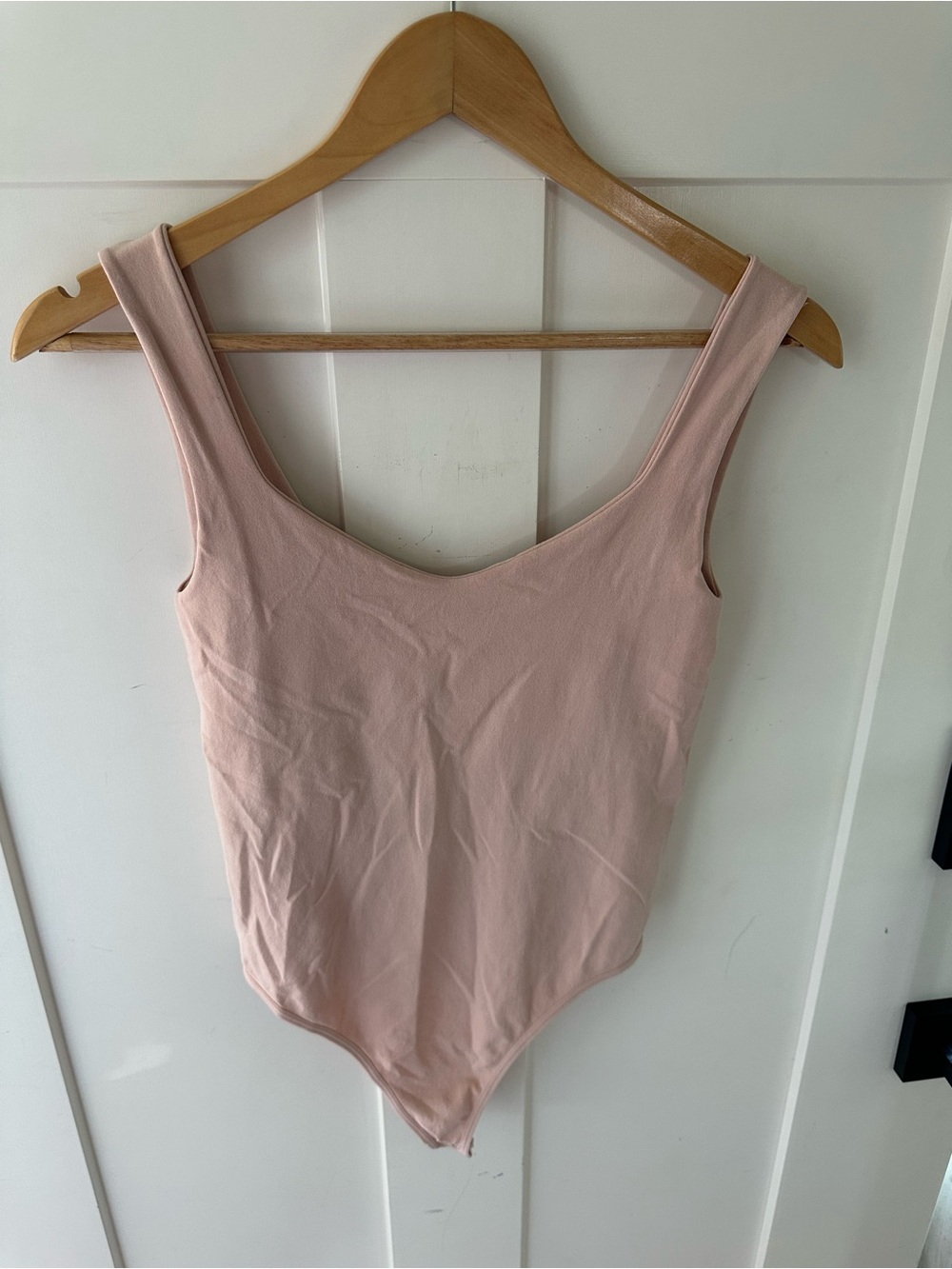 NWOT Never Worn Free People Thong Nude Scoop Neck Bodysuit